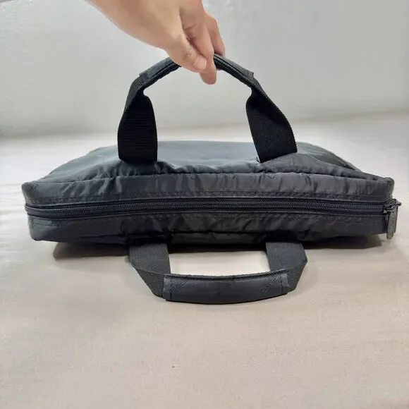 Rimowa Nylon Laptop Soft Case Briefcase Document Bag Black Approx 12x15x3 Travel - Picture 11 of 13